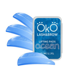 Валики для ламінування вій OKO - Ocean Lifting Pads, 4 пари (S, M, L, XL)