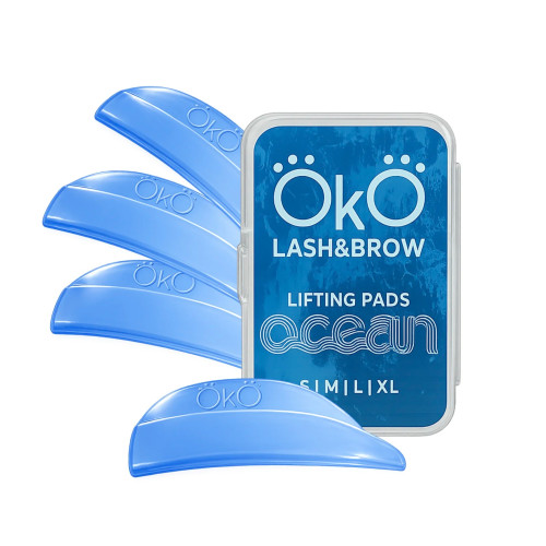 OKO Lash&Brow Eyelash Lamination Rollers, 4 pairs (S, M, L, XL)
