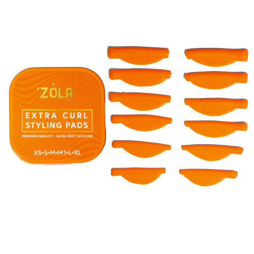 Набір валиків для ламінування вій ZOLA / Extra Curl Styling Pads (XS, S, M, M1, L, XL)