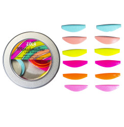 Zestaw wałków do laminacji rzęs ZOLA / Marshmallow Lami Pads (SS, S, M, L, LL, XL)