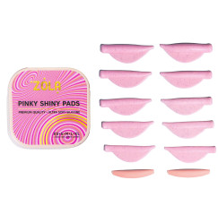 Zestaw wałków do laminacji rzęs ZOLA / Pinky Shiny Pads (XS, S, M, L, XL)