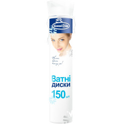 Cotton pads "Bіlosnіzhka", 150 pcs