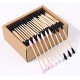 Cotton Buds Bamboo Cotton Swabs, 200 pcs. Cardboard Square Pack - Blue