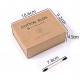 Cotton Buds Bamboo Cotton Swabs, 200 pcs. Cardboard Square Pack - Blue