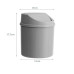 Small tabletop trash can - gray