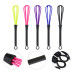 Paint Whisk Plastic - Black Handle with Pink