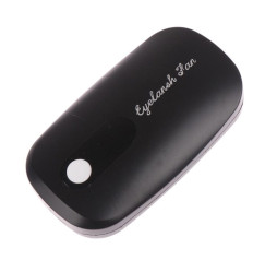 Eyelash drying fan / black