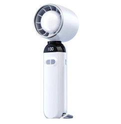 TurboFan Handheld Eyelash Dryer with Display - White