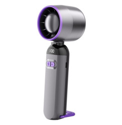 TurboFan Handheld Eyelash Dryer with Display - Gray