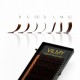 Вії для нарощування VILMY KLIPKY BROWN D-DB MIX C+| 0.07 | 8-12 mm