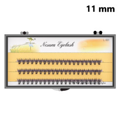 Kępki rzęs Nesura 20D | 0,07 skręt C | 11 mm
