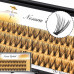 Nesura 30D cluster lashes | 0.07 C curl | 12 mm