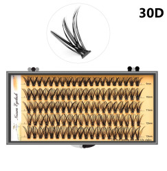 Nesura 30D cluster lashes | 0.10 C curl | mix 9-13 mm