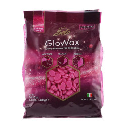 Film wax in granules for depilation ItalWax / "GloWax" (Pink Cherry), 400 g
