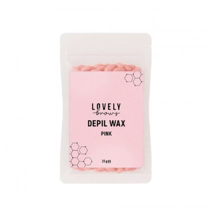 Depilatory wax Lovely Brows - PINK, 25 g
