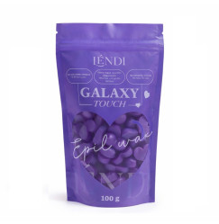 Віск для депіляції професійний Lendi - Galaxy Touch, 100 г (фіолетовий)