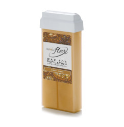 Віск для депіляції в картриджі ItalWax FLEX / Amber / касетний - "Бурштин", 100 мл
