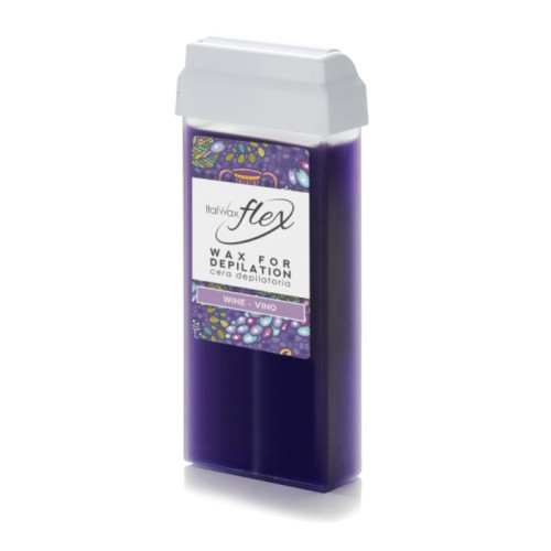 Віск для депіляції в картриджі ItalWax FLEX / Wine / касетний - "Вино", 100 мл