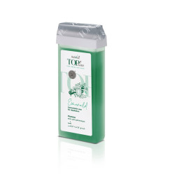 Depilatory wax in cartridge ItalWax Top Line / Emerald, 100 ml / cassette - “Emerald”