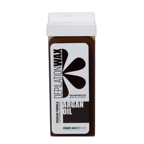 Віск для депіляції в картриджі Simple Use / Арганова олія (Argan Oil), 100 мл
