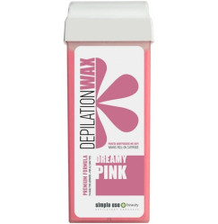Depilatory wax in cartridge Simple Use - Dreamy Pink (rose), 100 ml