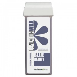 Wosk do depilacji w kartuszu Simple Use / Borówka, 100 ml