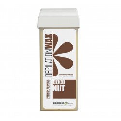 Воск для депиляции в картридже Simple Use / Кокос (Coconut), 100 мл