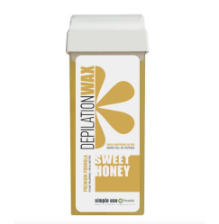 Depilatory wax in cartridge Simple Use / Honey - Natural (Honey), 100 ml