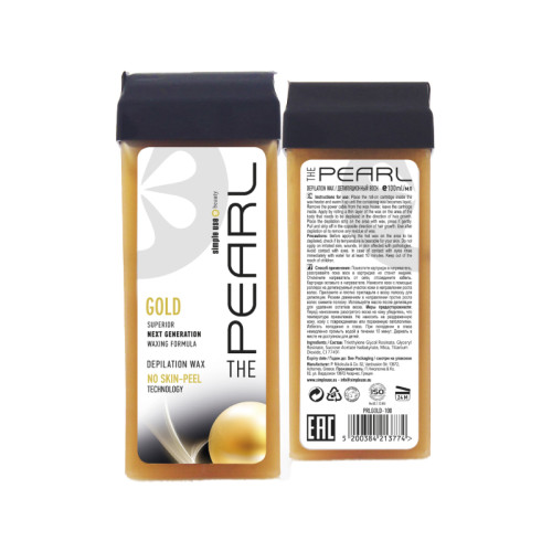 Віск для депіляції в картриджі Simple Use/Pearl GOLD, 100 мл