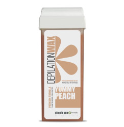 Depilatory wax in cartridge Simple Use / Peach (Yummy Peach), 100 ml