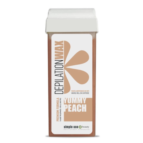 Віск для депіляції в картриджі Simple Use / Персик (Yummy Peach), 100 мл
