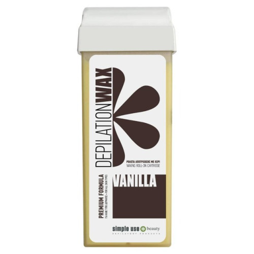 Віск для депіляції у картриджі Simple Use - Vanilla (карите), 100 мл