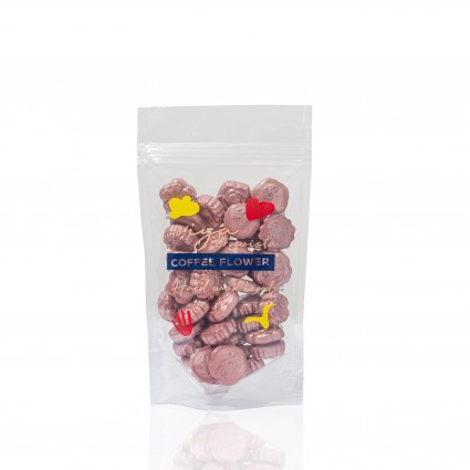 Wosk do depilacji Viya - Browista COFFEE FLOWER (brązowe kwiaty), 100 g