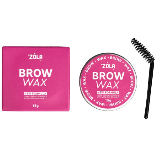 Віск для фіксації брів Brow Wax ZOLA / 15 г баночка