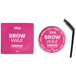 Воск для фиксации бровей Brow Wax ZOLA / 50 г баночка 