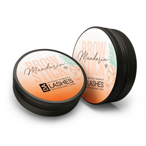 Воск для фиксации бровей Dalashes BROW Stick / MANDARIN, 10 г