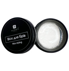 Eyebrow fixing wax Klever Beauty / transparent, 15 ml