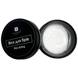 Eyebrow fixing wax Klever Beauty / transparent, 15 ml