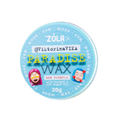 Воск для фиксации бровей Paradise Wax ZOLA x Viktorina Vika - КРУГЛАЯ баночка, 30 гр