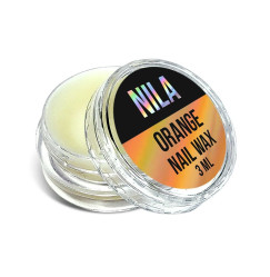 Wosk do paznokci Nila / WOSK DO PAZNOKCI / Pomarańcza, 3 ml (mini słoiczek)