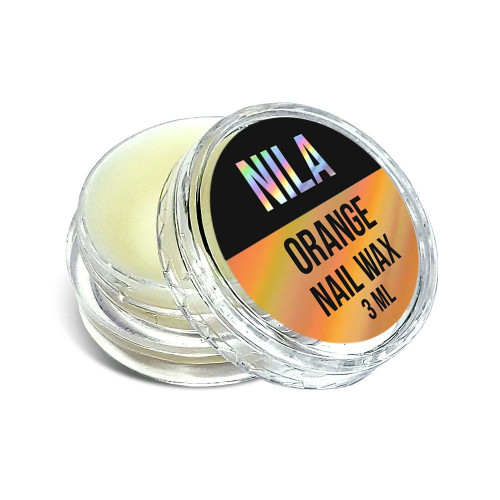 Віск для нігтів Nila/NAIL WAX/Orange, 3 мл (міні баночка)