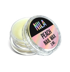 Wosk do paznokci Nila / WOSK DO PAZNOKCI / Brzoskwinia, 3 ml (mini słoiczek)