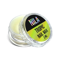 Wosk do paznokci Nila / NAIL WAX / Tropic, 3 ml (mini słoiczek)