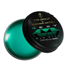 Віск для укладання брів Sexy Wax CTR GROUP   KUCHMA NATALI, 30 мл/зелений