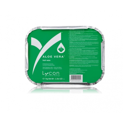 Воск горячий с экстрактом алоэ LYCON / aloe vera hot wax, 1 кг