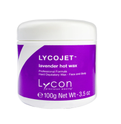 Воск гарячий с лавандой и ромашкой LYCON LYCOJET / Lavender hot wax, 100 г (баночка)