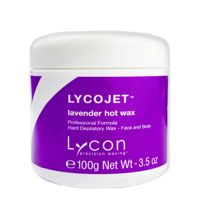 Hot wax with lavender and chamomile LYCON LYCOJET / Lavender hot wax, 100 g (jar)