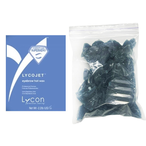 Віск гарячий для брів з календулою та ромашкою LYCON LYCOJET - eyebrow hot wax, 100 гр (у пакеті)