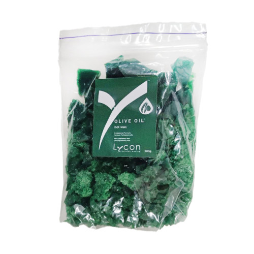 Віск гарячий з оливковою олією LYCON/Olive oil hot wax, 100 гр (у пакеті)