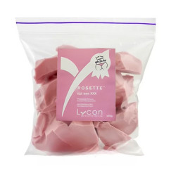 Gorący wosk z różą i rumiankiem LYCON / ROSETTE gorący wosk XXX, 100 g (w woreczku)